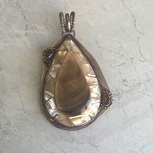 Vintage and Elegant Alfredo Falcone Silver Pendant